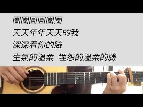 +3 key 江南 - 林俊傑 吉他伴奏 #C調