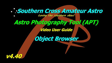 APT User Guide - Object Browser