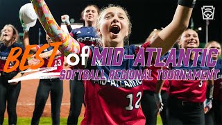 Best of Mid-Atlantic Regionals | 2025 Little League Softball World Series  🥎