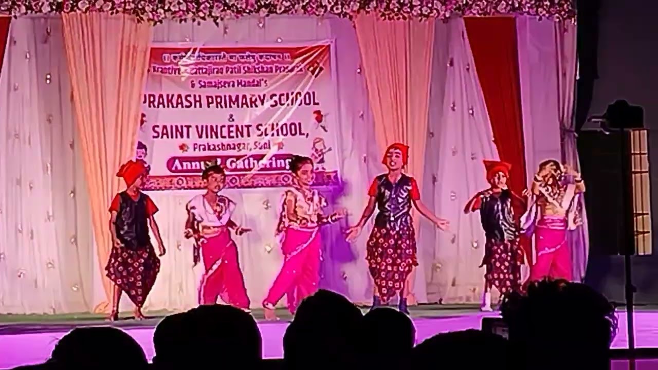 S v School Soni Tasgaon School gathering Marathi dance 2026