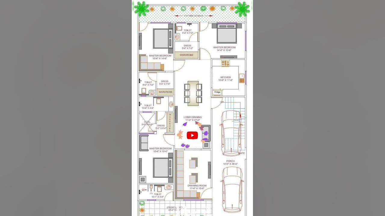 30ft-house-plan-200-gaj-dream-home-homedecor-house-viral-shorts-housedesign