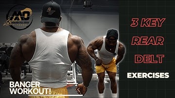 GROW BIG! 3 Key Exercises for Rear Delts