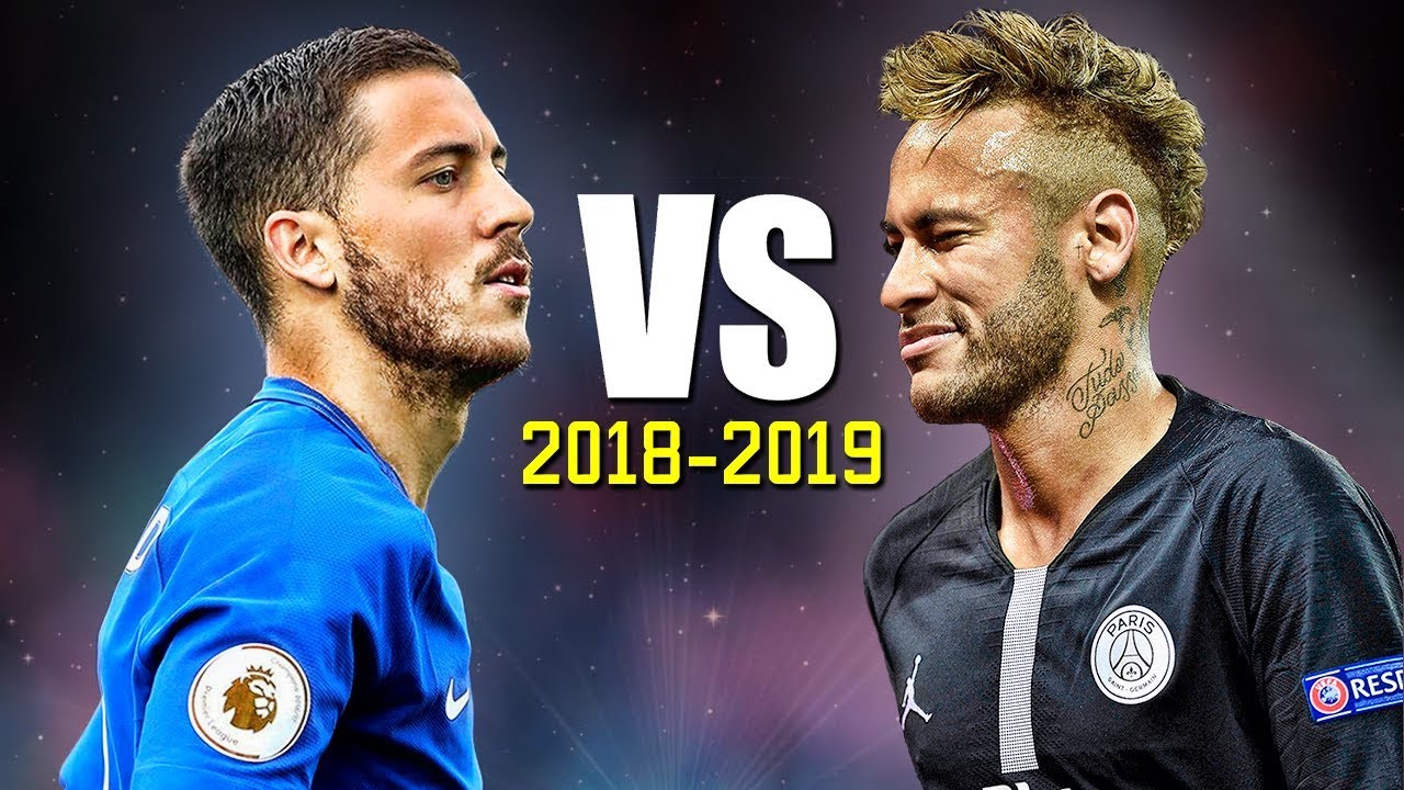 Neymar Jr vs Eden Hazard Skills Battle | Who's the most ...