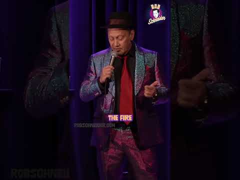 Maybe it was a coincedence? on tour now RobSchneider.com for tickets