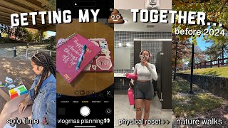 vlog: Getting My Life Together | cleaning, skincare routine, planning, self care, painting