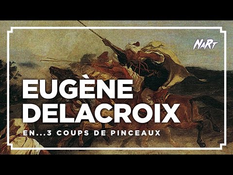 3 coups de pinceau : Delacroix