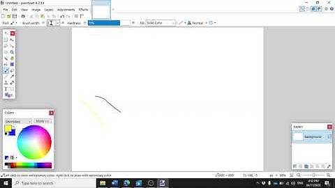 Colors and Line or Curved lines