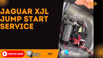 Jaguar XJL Jump-Start: I Don’t Know Why I Get So Excited When I Jumpstart Cars❄️🔥🧩💥| Roadside Genius