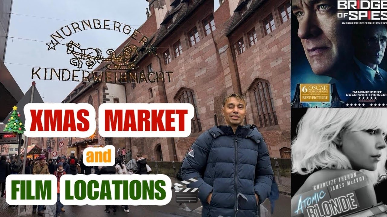 "Following Movies Around BERLIN... and Eating Everything at the Christmas Market🎄😂"