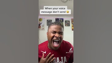 When your voice message don’t send 🤣 #shorts #comedy #funny