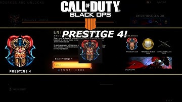 Black Ops 4 Prestige Four - Combat Record, Stats, Best Classes and Unlocks