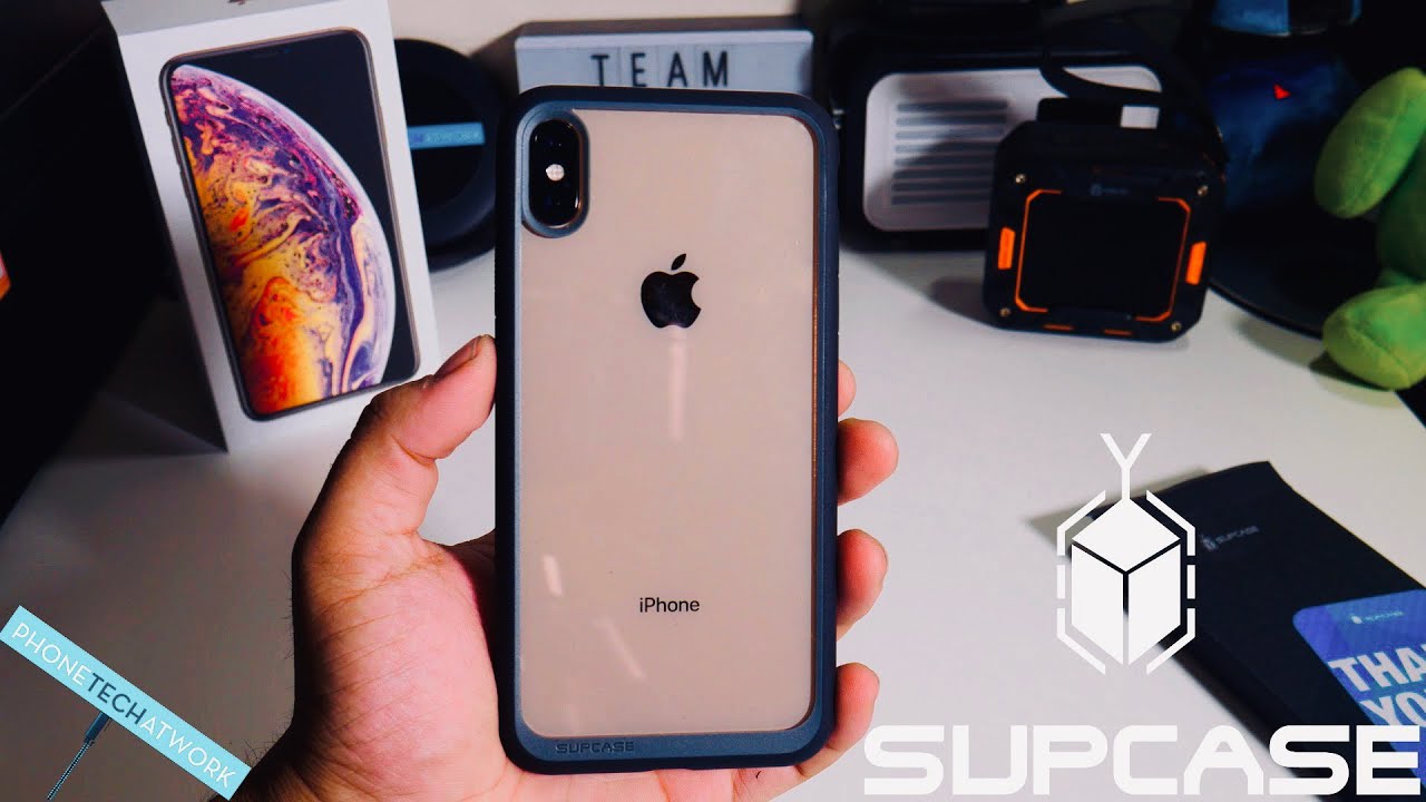 Supcase iPhone Xs Max Premium Clear Protective Case! Cheap & Protection - YouTube