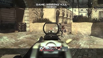 MW3 - FFA 4 man killcam!