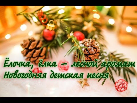 Ёлочка ёлка лесной аромат. Детские новогодние песни. Караоке