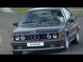  bmw m635 csi from 1984 high speed on the nrburgring circuit