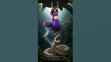 The Monkey Who Became Her Saviour – A Divine Rescue Story 🐒#wildliferescue#monke#youtubeshorts#ai