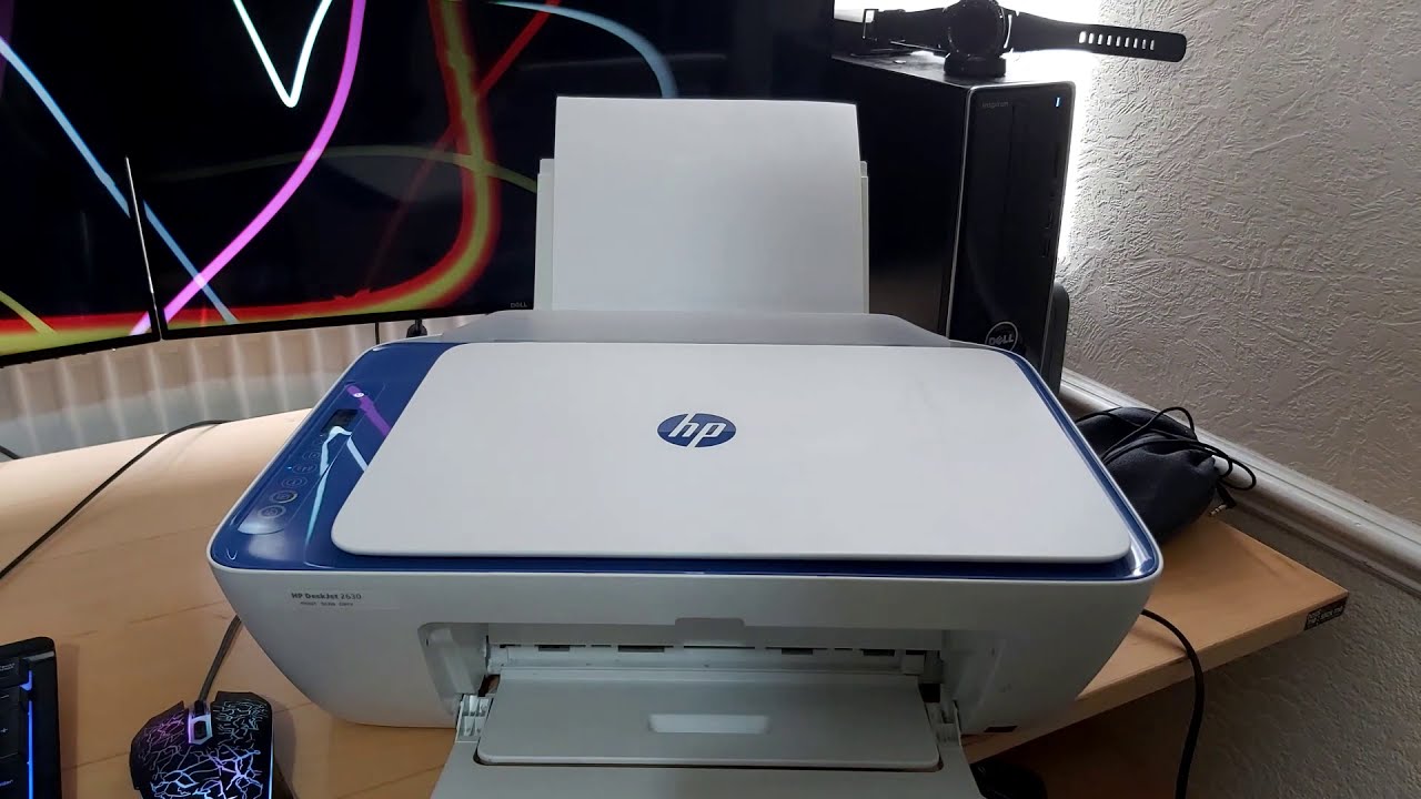 HP deskjet 2630 all in one printer review - YouTube
