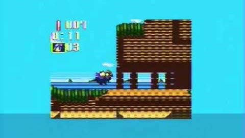 FPGA Game Gear Playing Sonic Triple Trouble