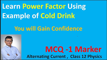 The Phase difference between Current and Voltage in an AC Circuit is Theta. The Power factor will