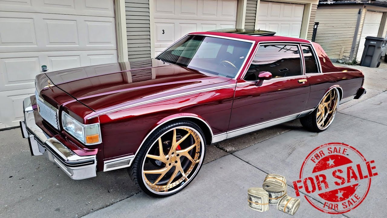 Caprice Landau candy painted on 26s gold plated savini wheels - YouTube.