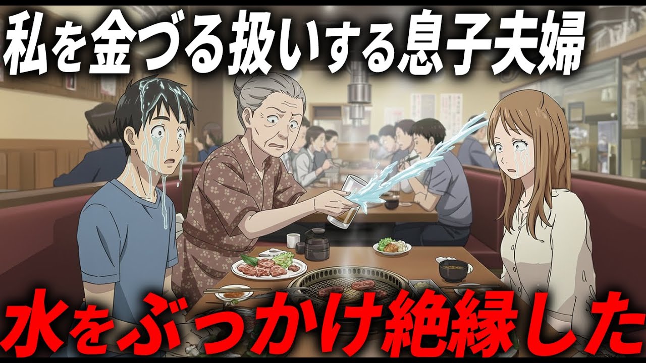 「今日は焼肉な」毎日私をATM扱いする息子夫婦に限界がきたので、その場で絶縁した結果