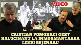 Pomohaci gest uluitor la inmormantarea Lidiei Bejenaru alaturi de Nicolae Botgros: 