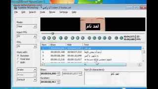 How to learn Arabic by using Subtitle Workshop screenshot 3
