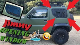 Jimny motorhome window modification @GERfusion