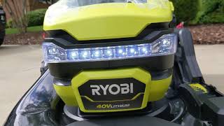 First Impressions - RYOBI 40v self propelled mower