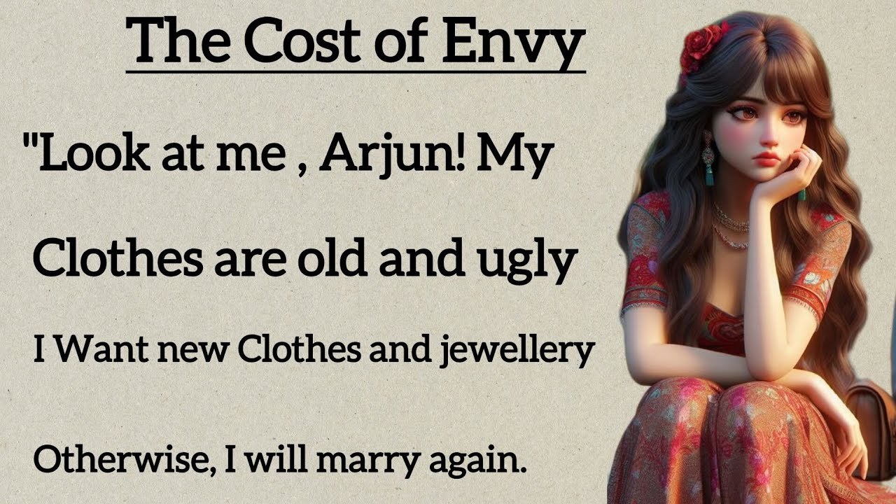 Outline Video The Cost Of Envy Short Story | Learn English Through Story | Graded Reader | Improve Your English