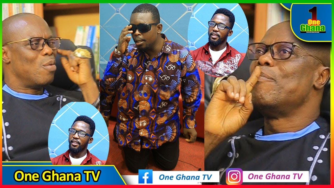 I mɛssed up, please forgive me - Blind Bulgaria kneels and apologizes to Oheneba Ntim and Ghanaians