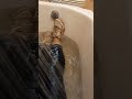 Wetlook - Alexandra fully clothed in bathtub with dirt Nike