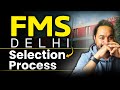 FMS Delhi Selection Criteria | All you need to know - SOP Weightage | CAT Percentile