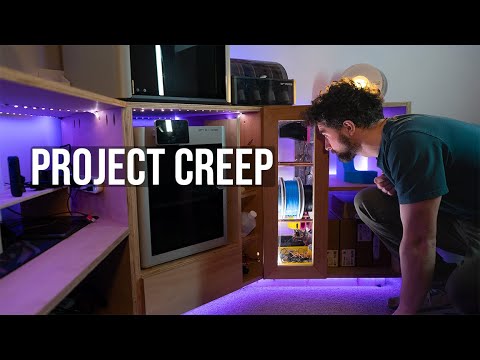 I Tried to Build a Simple 3D Printing Desk - YouTube