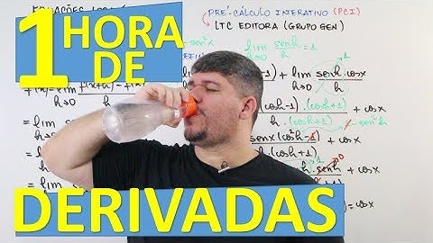 DERIVADA. 1 hora direto de exercícios!