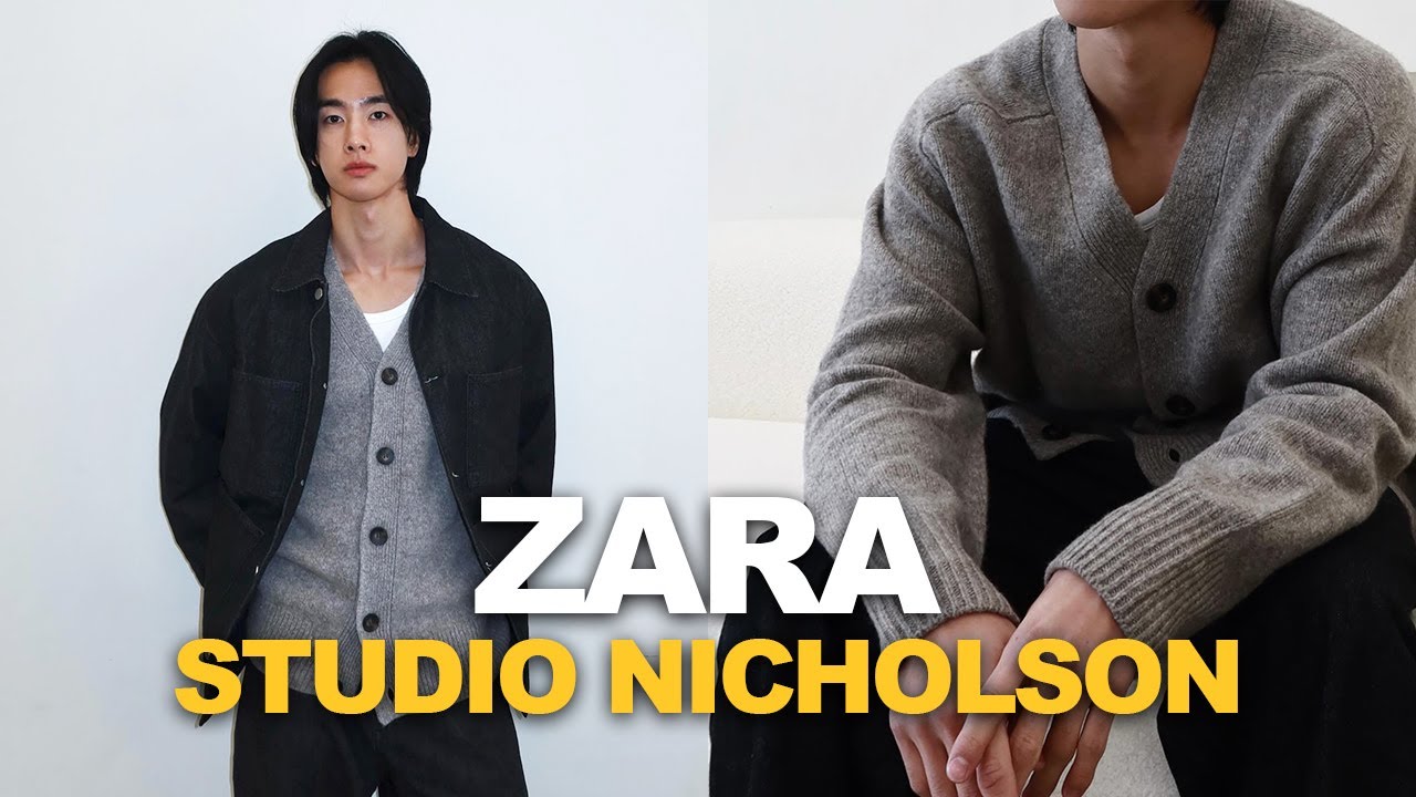 STUDIO NICHOLSON + ZARA】 🙋🏻‍♂️ I tried it on once - YouTube