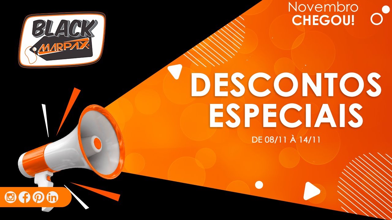 Capa do vídeo Não perca essas Ofertas Especiais da semana na Black Marpax!