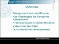 Caregiver Assessment II: Practice Considerations for System Change