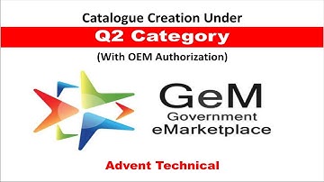 Upload Q2 Category Products in GEM | Government e market place | Gem portal product upload