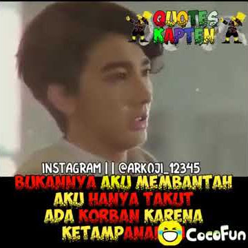 Cocofun terlalu tampan cocok buat story wa