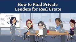 How to Find Private Lenders for Real Estate