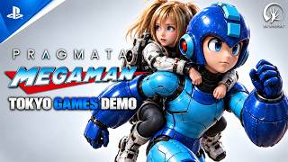 PRAGMATA X MEGA MAN DLC First TOKYO Games DEMO Clips Looks AWESOME! - 4K