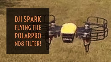 Video Drone - DJI Spark Flying the Polarpro ND8 Filter!