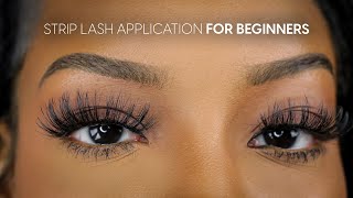 strip lash extensions for beginners! screenshot 4