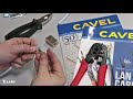 Монтаж разъема RJ45 на витую пару CAVEL LAN745 (cat 7a S/FTP)