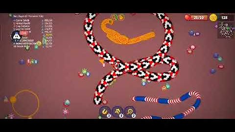 Wormszone.io live stream biggest worms hunting part (32) || Android / ios gameplay Walkthrough