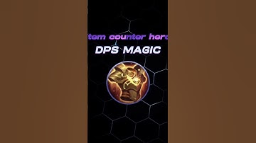 Build Item Counter Hero DPS Magic #mobilelegends #esportmlbb #counterheromobilelegends