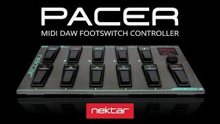 Nektar Pacer MIDI Daw Footswitch Controller