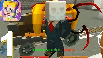 Blockman Go - Gameplay Walkthrough Part 1 Ender vs Slender (Android, iOS)