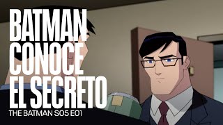 Batman descubre la identidad secreta de Superman y lo invita a La Liga |  The Batman - YouTube
